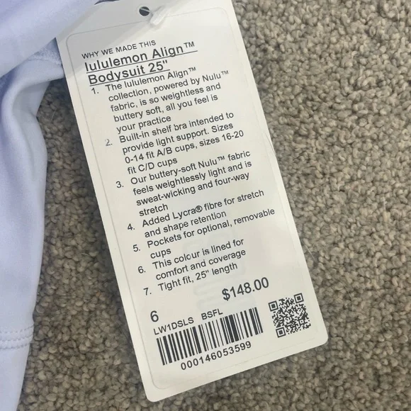 Lululemon align bodysuit. - Picture 2 of 3